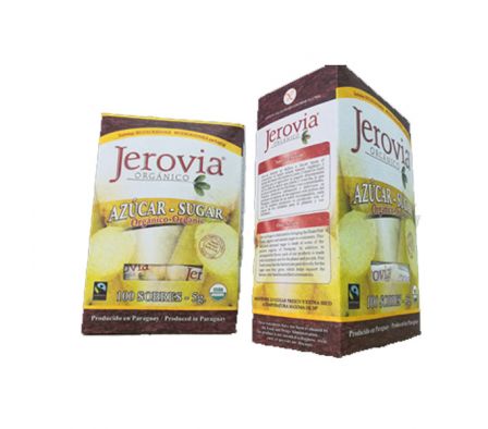 AZUCAR ORGANICO JEROVIA SOBRE x100un