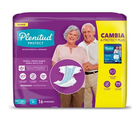PAÑAL ADULTO PLENITUC PROTECT GDE 16un