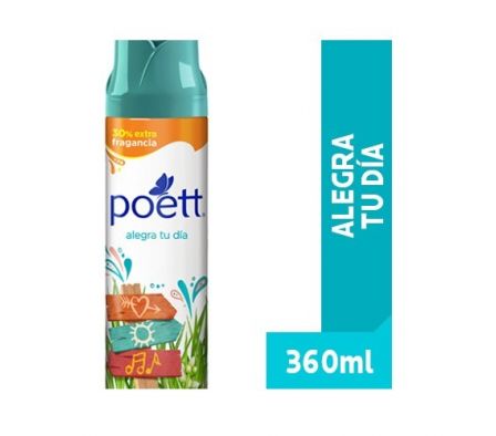 DESODORANTE POETT ALEGRA TU DIA 360cc AEROSOL