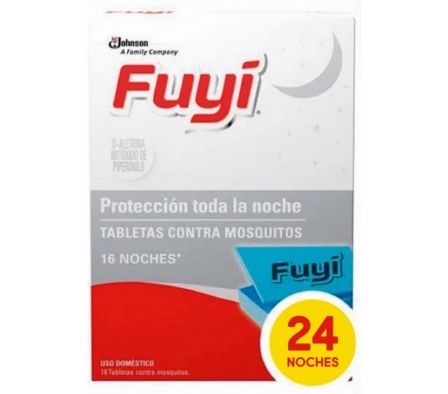 TABLETA MATAMOSQUITO FUYI EXPEND.x24un