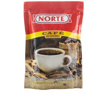 CAFE INSTANTANEO NORTE 50gr POUCH