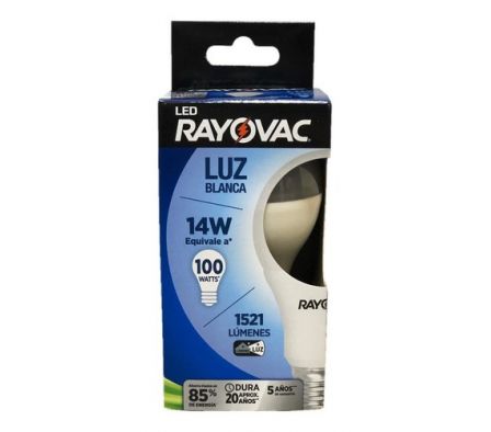 FOCOS RAYOVAC LED 14W BLANCA