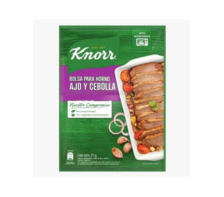 CONDIMENTO KNORR HORNO CEB/AJO 21gr BOLSA
