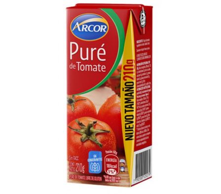 PURE TOMATE ARCOR TETRA 210gr
