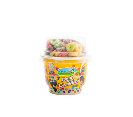 YOGURT C/ CEREAL AROS DE COLORES LA PRAD 180GR 