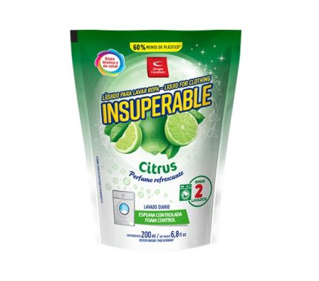 JABON LIQUIDO INSUPERABLE CITRUS 200ml