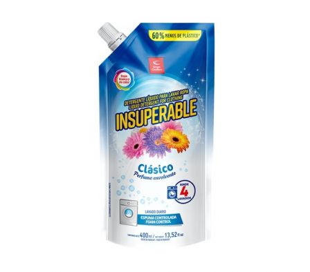 JABON LIQUIDO INSUPERABLE CLASICO 400ml