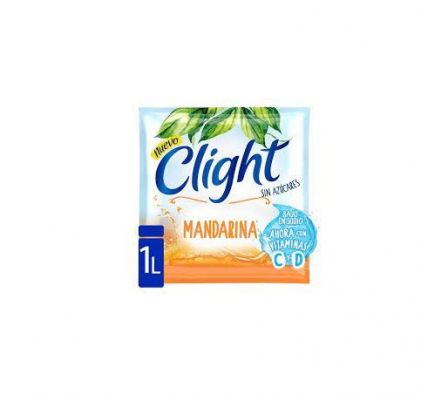 REFRESCO CLIGHT MANDARINA VIT+D 8GR