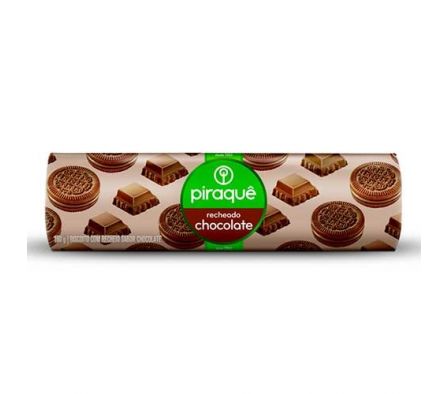 GALLETITA RELLENA CHOCOLATE PIRAQUE 160gr