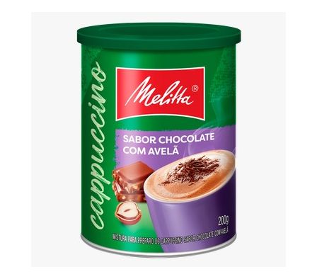 CAPUCCINO MELITTA CHOCOLATE C/AVELLANAS 200gr