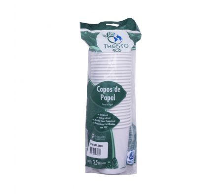 VASOS DE PAPEL ECO THEOTO 240ml