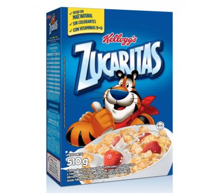 CEREAL ZUCARITAS KELLOGS CAJA 510gr
