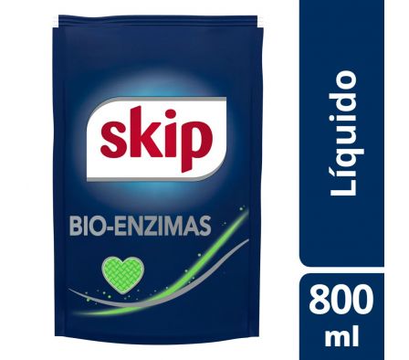 JABON SKIP LIQ. ROPA BIO ENZIMAS DOY P.800ML