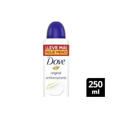 DESODORANTE DOVE AP ORIGINAL AER. 250ML