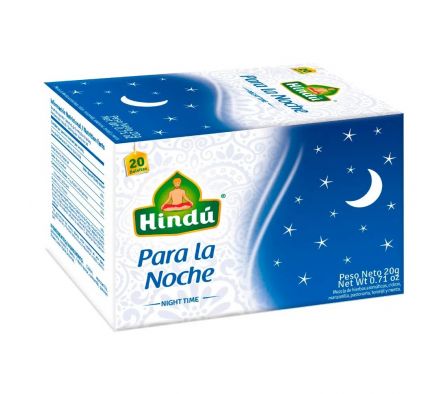 TE HINDÚ PARA LA NOCHE 20saq.