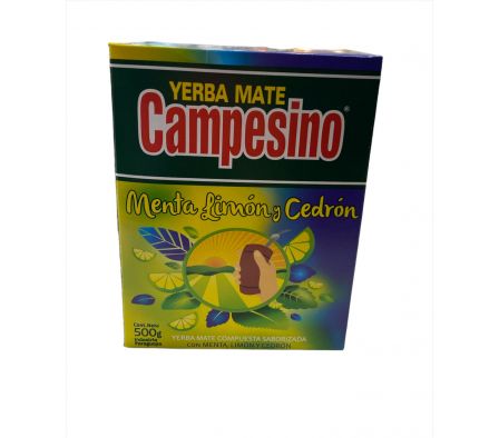 YERBA CAMPESINO MENTA/LIMON/CEDRON 500gr