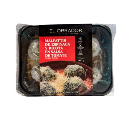 MALFATTI TOMATE CONGELADO 