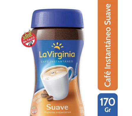CAFE LA VIRGINIA INST SUAVE 170gr