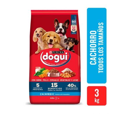 ALIMENTO P/PERRO DOGUI CACHORRO 3kg
