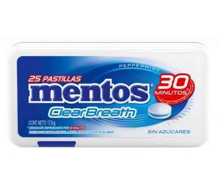 PASTILLAS CARAM.MENTO PEPPER MINT 25gr