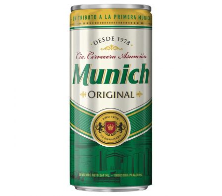 CERVEZA MUNICH ORIGINAL LATA 269cc