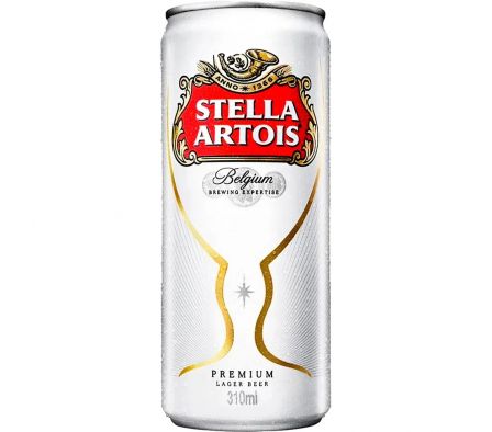 CERVEZA STELLA ARTOIS LATA 350cc