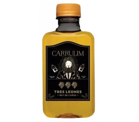 CARRULIM TRES LEONES ET.NEGRA 190ML.PETACA