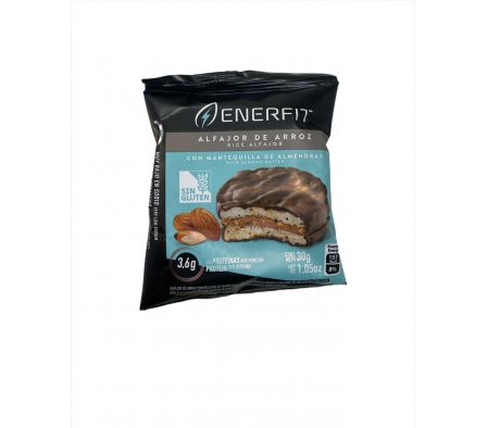 ALFAJOR DE ARROZ ENERFIT ALMENDRA 30gr