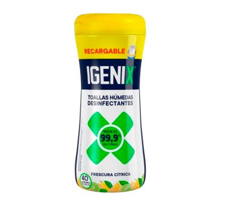 TOALLA DESINFECTANTE IGENIX FCO x40un