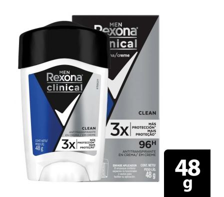 DESODORANTE REXONA FM SOFT SOLID CLEAN 48gr