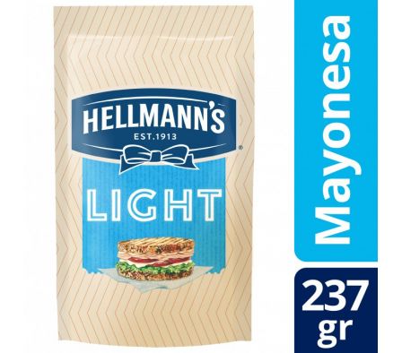 MAYONESA HELLMANNS LIGHT MENOS CAL DP 237G