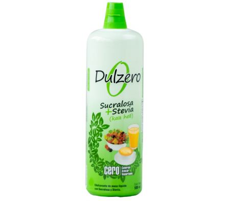 DULZERO SUCRALOSA + STEVIA DE 500 ML