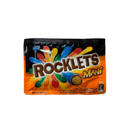 CHOCOLATE ROCKLETS C/MANI ARCOR 40GR