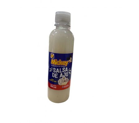 SALSA DE AJO MICKEY  300 ML
