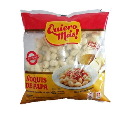 ÑOQUIS DE PAPA 1KG QUIERO MAS 