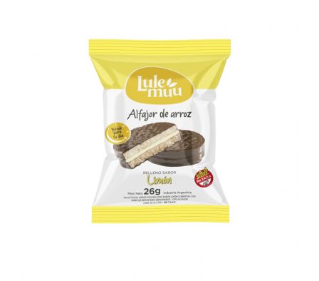 ALFAJOR LULEMUU CHOCO C/LIM 26gr