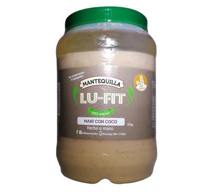 MANTEQUILLA LU-FIT C/ COCO 1Kg
