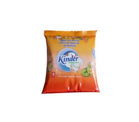 JABON POLVO KINDER ANTIBACT.1Kg