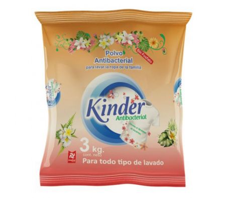 JABON POLVO KINDER ANTIBACT.3Kg