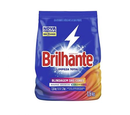 JABON PO BRILHANTE LIMPIEZA TOTAL 1,6Kg