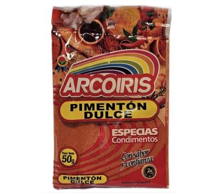 PIMENTON ARCOIRIS PAQ.X 50 GR