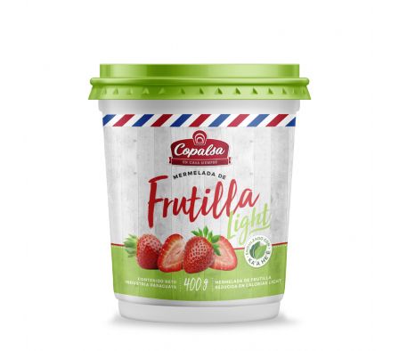 MERMELADA DE FRUTILLA LIGHT X 400G