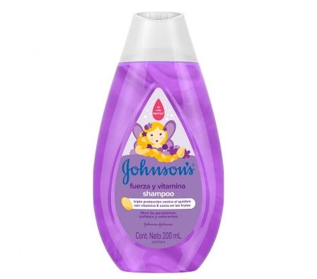 SHAMPOO JOHNSON FUERZA Y VITAM 200ml
