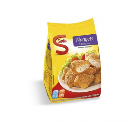 NUGGETS SADIA DE POLLO CROCANTE 300  GR