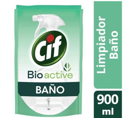 LIMP.CIF BIOACT BAÑO S/OLORES DOY 900ML