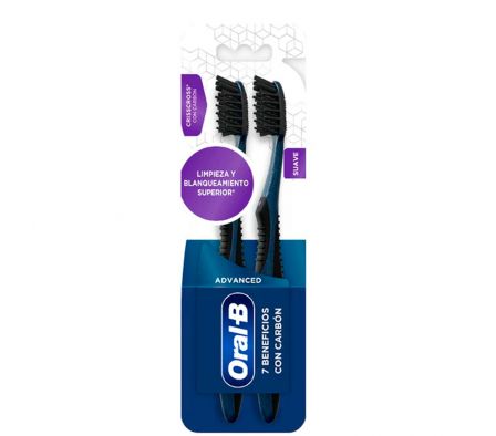 CEPILLO DENTAL ORAL B 7 BENEF BLAC 2x1