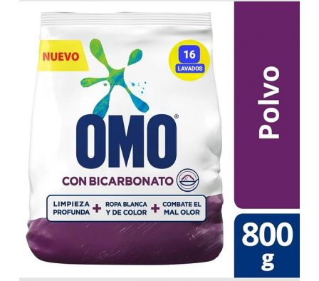 JABON OMO PVO LAVADO MANO C/BICARB.800G