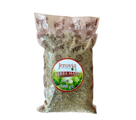 YERBA MATE ORG.JEROVIA CAJA 500gr PLASTICA