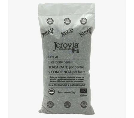 YERBA MATE ORG.JEROVIA BOLSA 400grBIOC