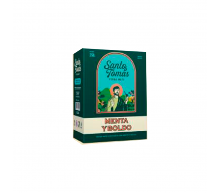YERBA MATE MENTA Y BOLDO SANTO TOMAS X 250 G